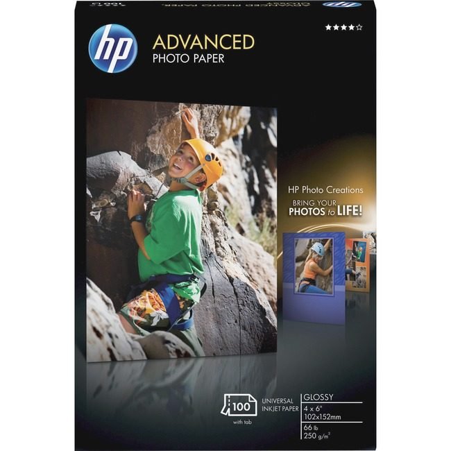HP Inc. / Hewlett-Packard Paper Photo Advancd 4X6 Gls HEWQ6638A