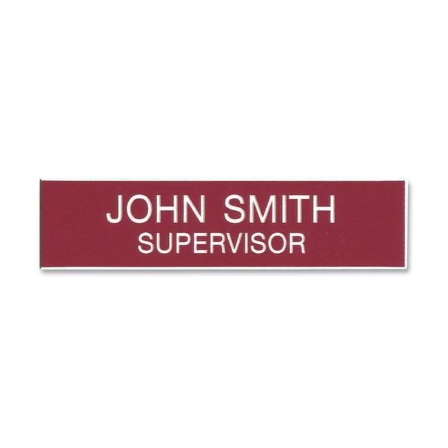 Shachihata / Xstamper Badge Name 2-LINES 3/4"X3" XSTJ11