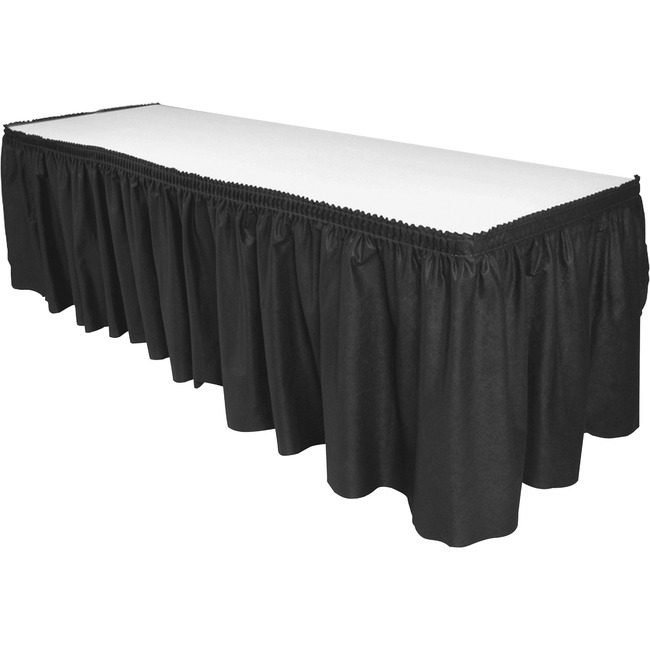 Genuine Joe Skirting Table Black GJO11916CT