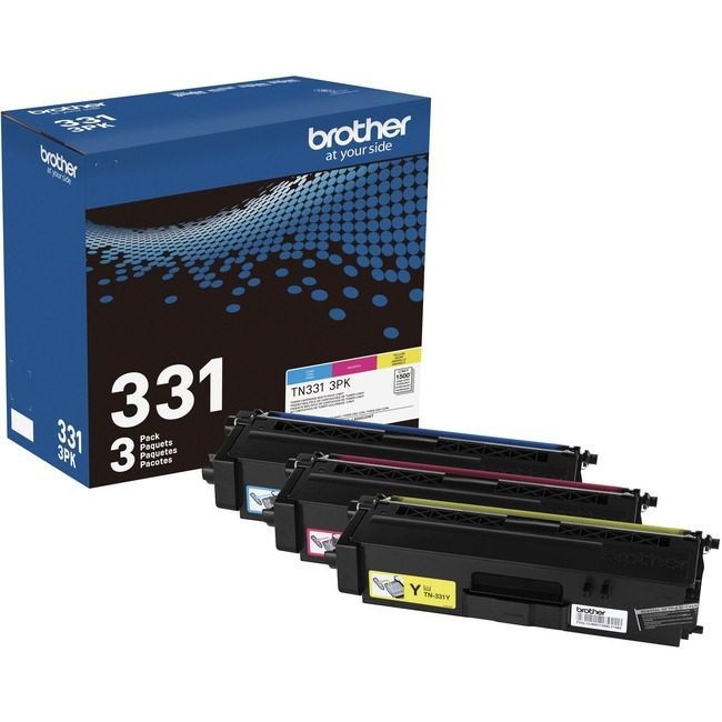 Brother International Crtdg Lsr TN331 C M&Y 3 Pack BRTTN3313PK