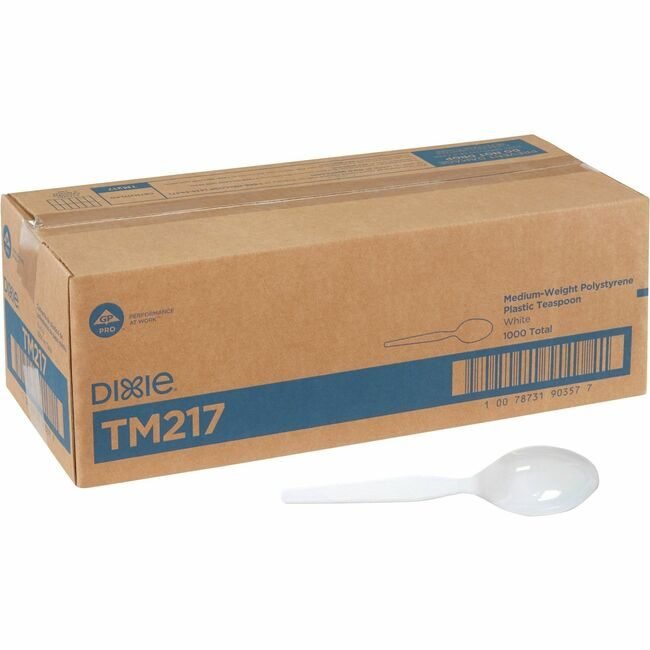 Georgia-Pacific Dixie Teaspoon Bulk White DXETM217