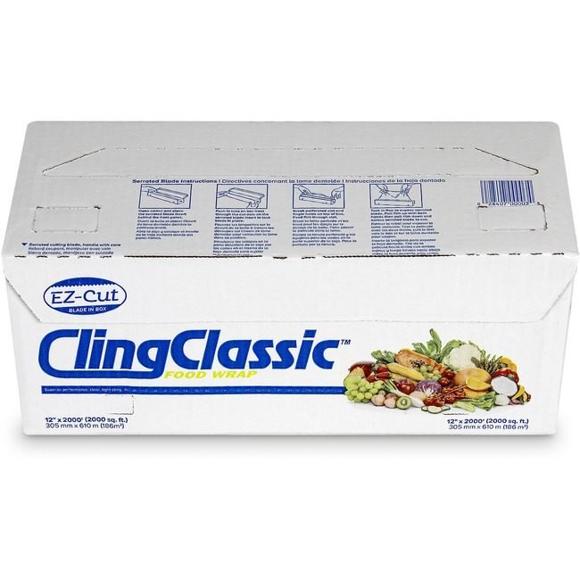 Berry Global Roll Plastic Wrap 12"X2000 WBI30550200