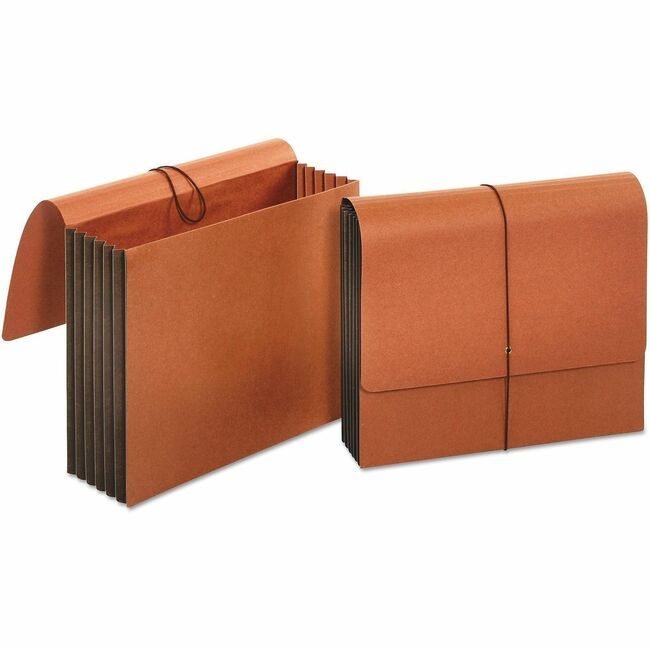 Universal Office Products Wallet Letter 5-1/4" EXP Red UNV13090