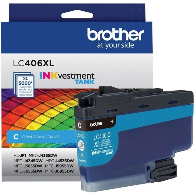 Brother International Crtdg Ink XL Cyn BRTLC406XLCS