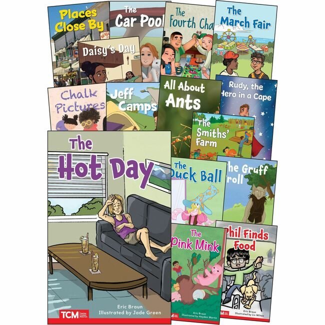 Teacher Created Materials / Shell Education Set Book Decodable G-2 15 A SHL145500
