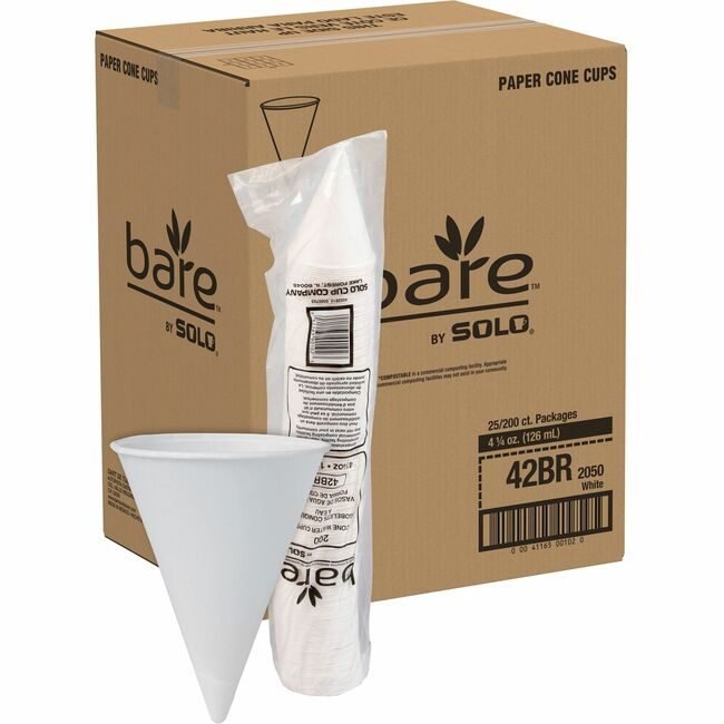 Dart Container Corporation Solo Cup Cone 4.25OZ SCC42BR