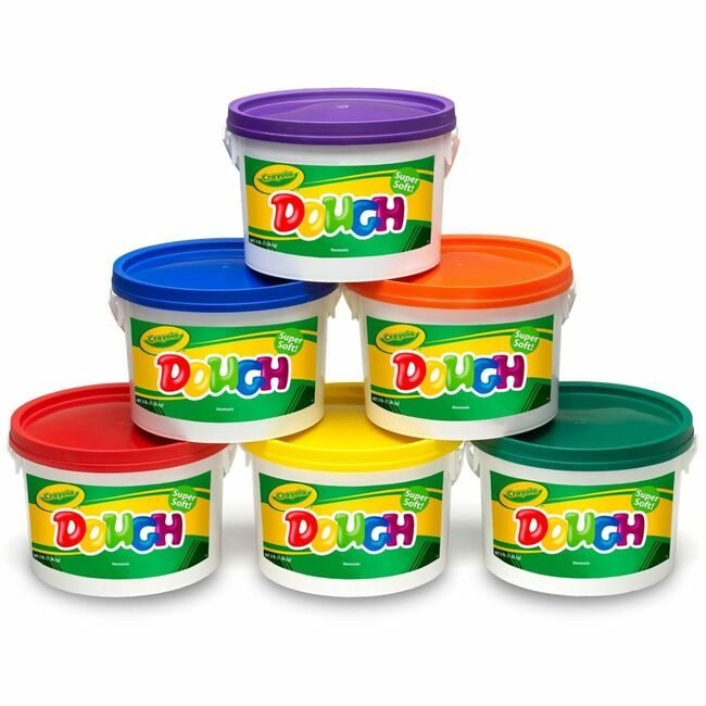 Crayola LLC Dough Assorted 6 Count CYO570016