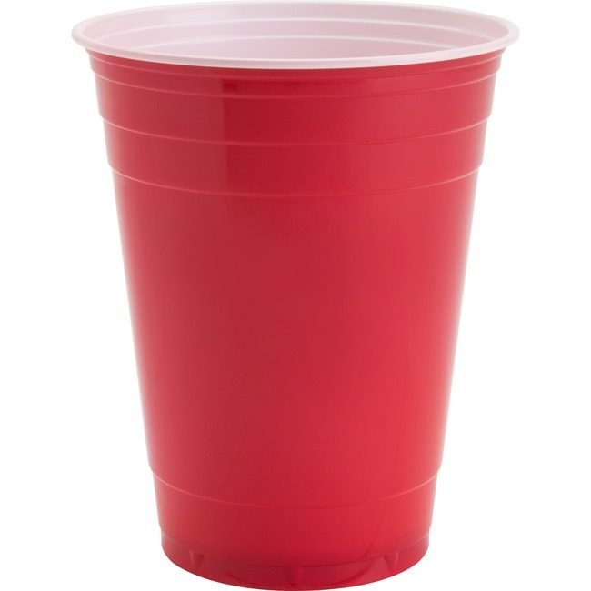 Genuine Joe Cup Party 16OZ Red GJO11251