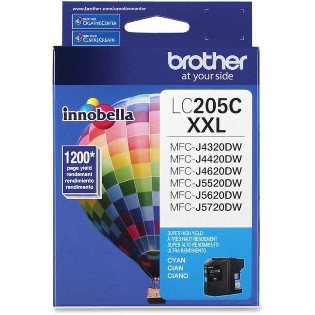 Brother International Crtdg Ink Cyn BRTLC205C