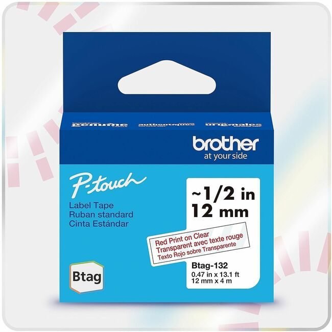 Brother International Tape Label Btag Rd On Cl BRTBTAG132