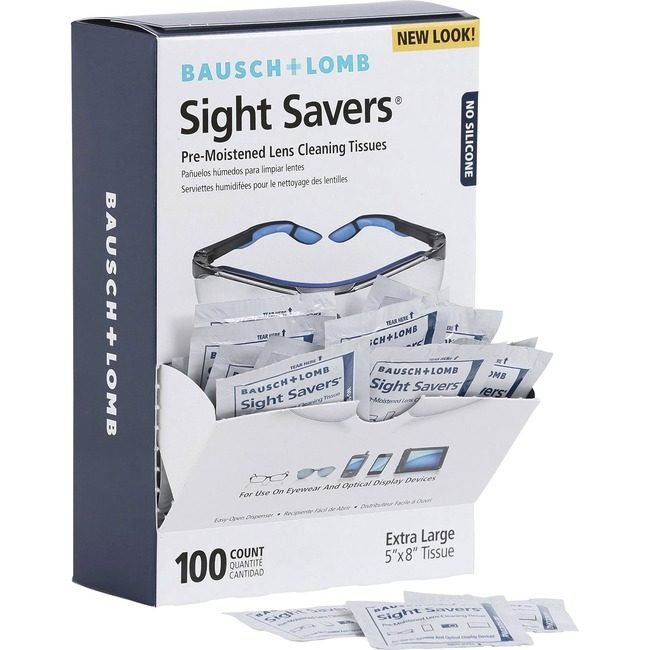 Bausch + Lomb Bausch & Lomb, Inc. + Tissues Eyeglass Pre-Moist BAL8574GM