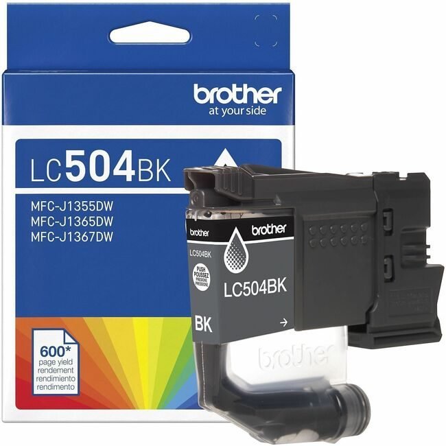 Brother International Crt Standard Black Ink BRTLC504BKS