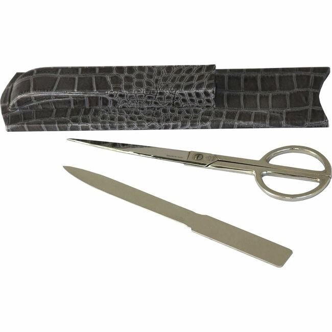 Dacasso Set Lib Lthr Protacini Gray DACA6219