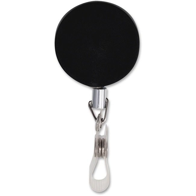 Advantus Corporation Reel Id Badge.Hvydty Bk/Slv AVT75406
