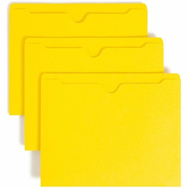 Smead Manufacturing Co. Jacket File Letter Flat Yw SMD75511