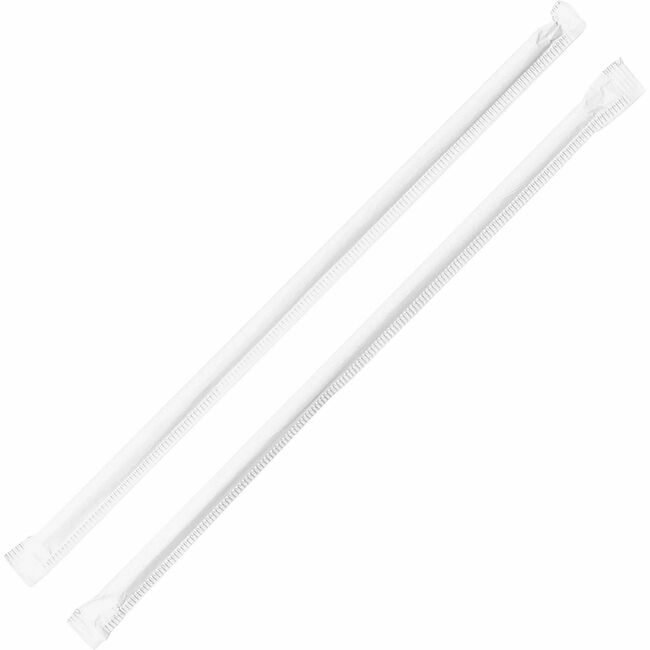 Genuine Joe Straw Jumbo 7-3/4" Wrap GJO58925