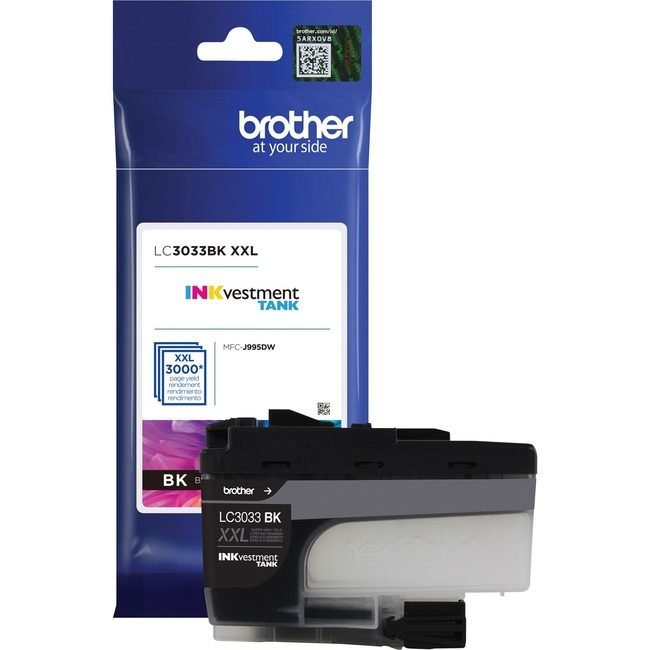 Brother International Crtdg Tank Inkvestmt Black 3K BRTLC3033BK