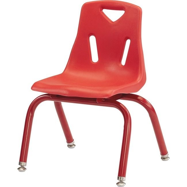 Jonti-Craft, Inc. Chair Stacking Powdr 14" Red JNT8124JC1008