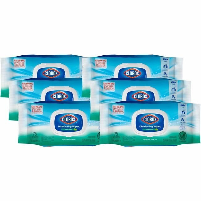 CloroxPro / Clorox The Clorox Company CloroxPro / Wipes Dsnfct Flxpk Frscnt CLO31430CT