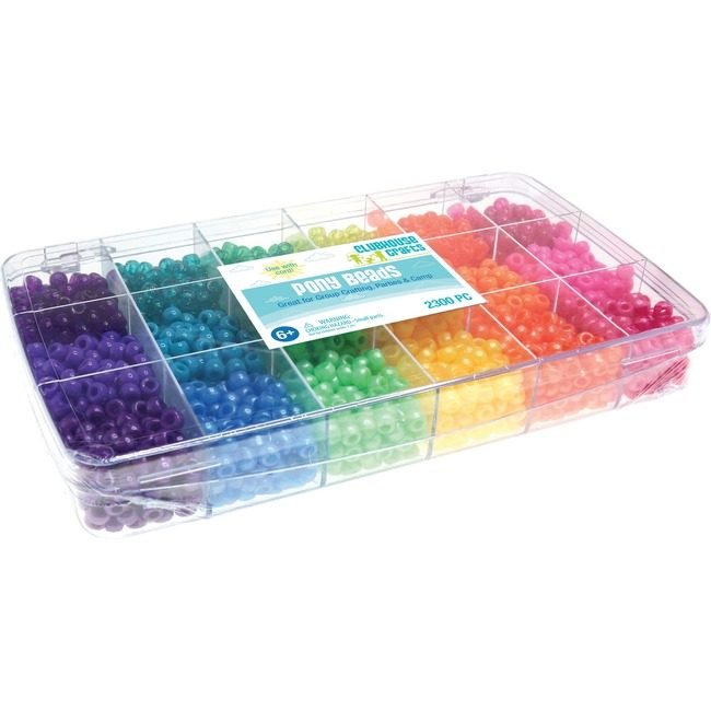Advantus Corporation Box Bead Pony 2300PCS AVTSUL55467