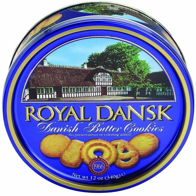 Office Snax Food Cookie Danish Butter OFX53005