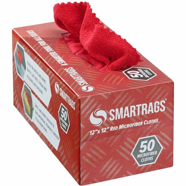 Hospeco Brands Group Monarch Cloth Microfiber 12X12 Red MONM950R