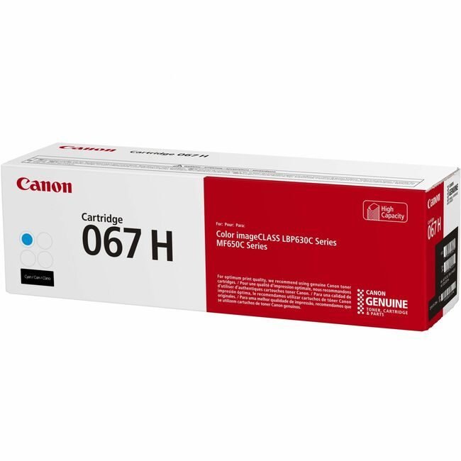 Canon U.S.A. Crtdg CARTRIDGE 067H Hc Cyn CNMCRTDG067HCYN