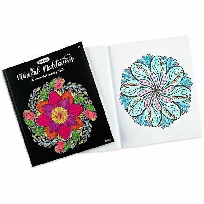 Crayola LLC Clrgbk 40PGS Mandala 24 PK CYO041081