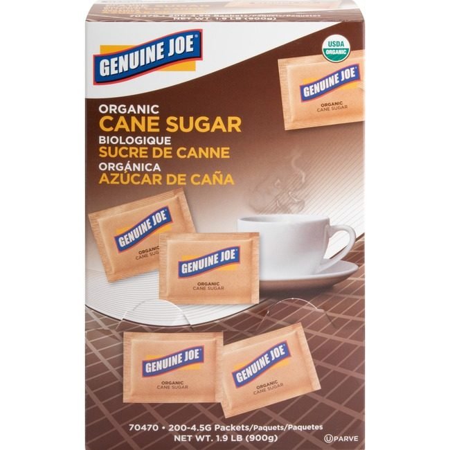 Genuine Joe Sugar Turbinado Brwn GJO70470