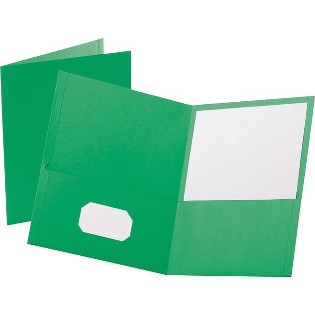 TOPS Products / ACCO legacy Oxford Folder 2-POCKET Letter Green OXF57503