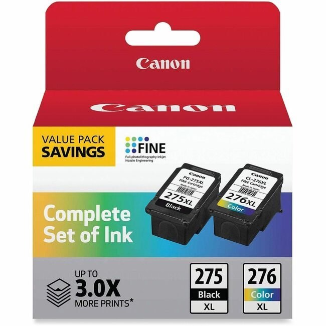 Canon U.S.A. Ink PG-275XL/CL-276VP Black CNM4981C008