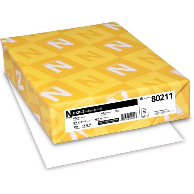 Neenah Paper, Inc. Astrobrights Vellum Bristol 67# We WAU80211