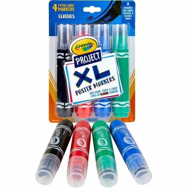 Crayola LLC Prjct 4CT XL CLSSC PSTR MK CYO58-8356