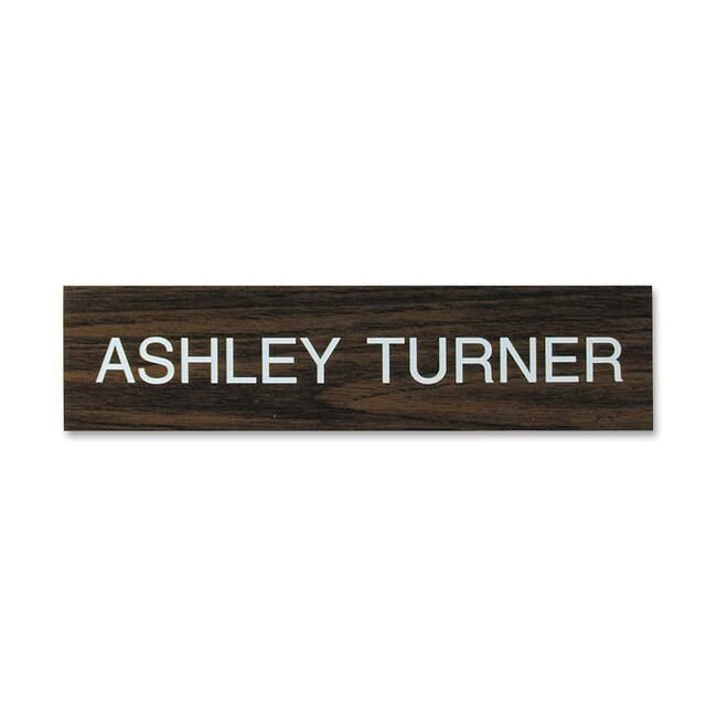 Shachihata / Xstamper Nameplate Only 2"X10" XSTK02