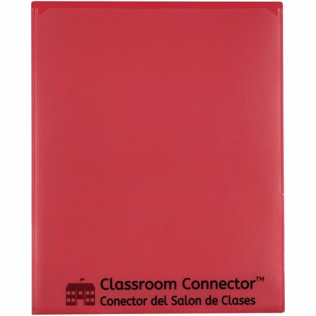 C-Line Products Folder Clssrm Cntr 2PKT Red CLI32004