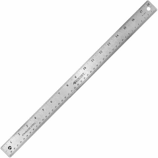 Acme United Corporation Westcott / Ruler Stainless Steel 18" ACM10417BX