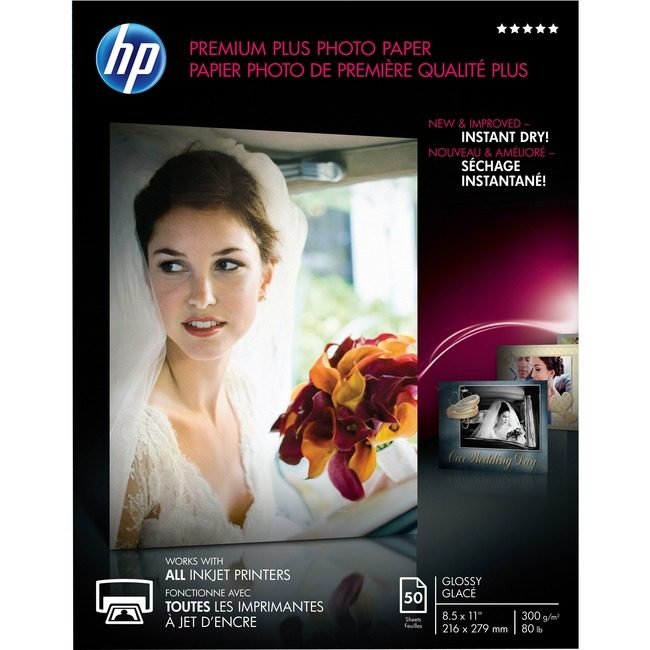 HP Inc. / Hewlett-Packard Paper Photo 8.5X11 Glossy HEWCR664A