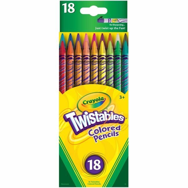 Crayola LLC Pencil Colored Twist Vbrnt CYO68-7418