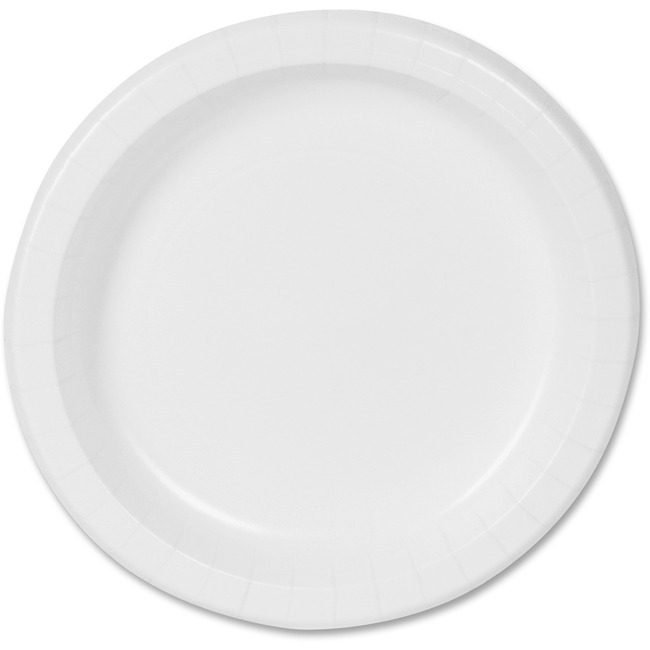 Georgia-Pacific Dixie Plate Paper Coated 8.5" We DXEDBP09W