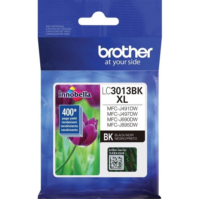 Brother International Crtdg Ink Black 400 PG BRTLC3013BK