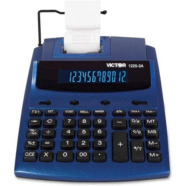 Victor Technology Calc Printing 12DIGIT VCT1225-3A