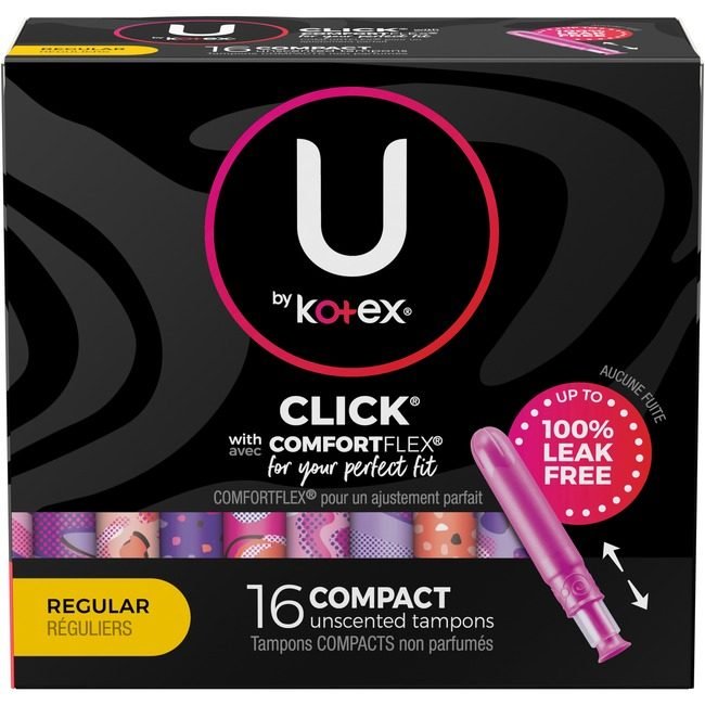 Kimberly-Clark Professional Kleenex / Scott / WypAll / Kimtech Tampon Cmpct U Kotex Reg 16 KCC53445