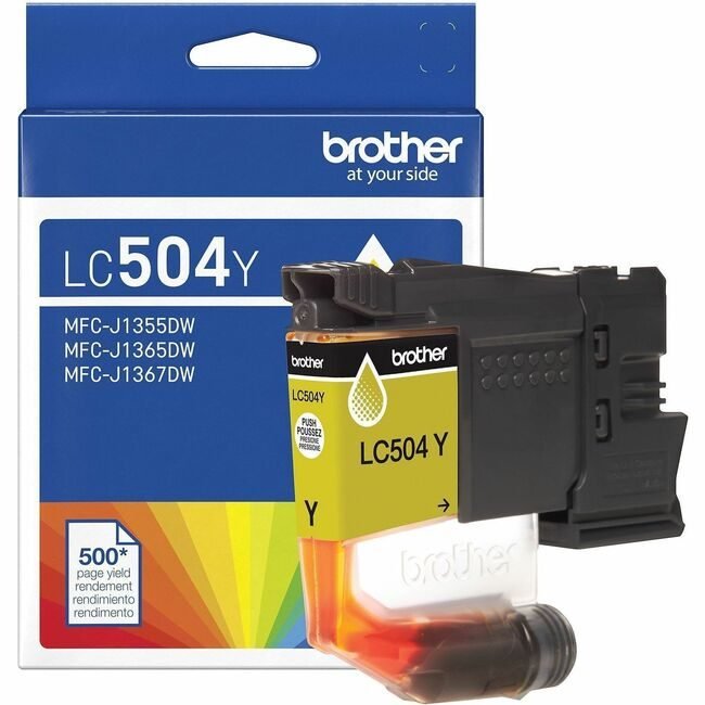 Brother International Crt Standard Yw Ink BRTLC504YS