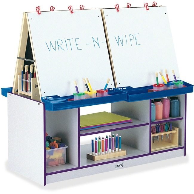 Jonti-Craft, Inc. Center Art 4-STATION Purple JNT0294JCWW004