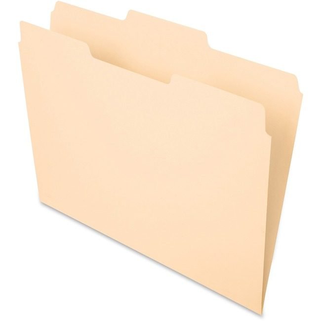 Pendaflex Folder Letter 11PT 1/3-2 Single PFX752132