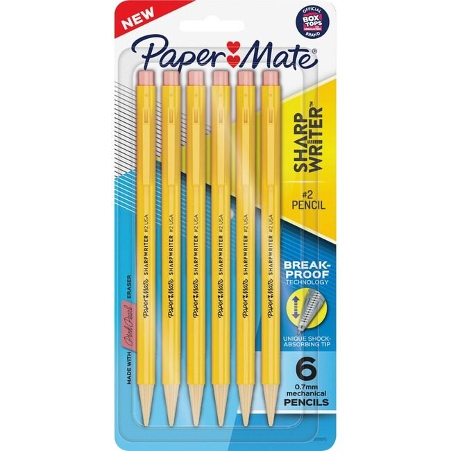 Newell Brands Paper Mate Pencil Mch Shrpwrtr .7MM 6 Pack PAP2131975