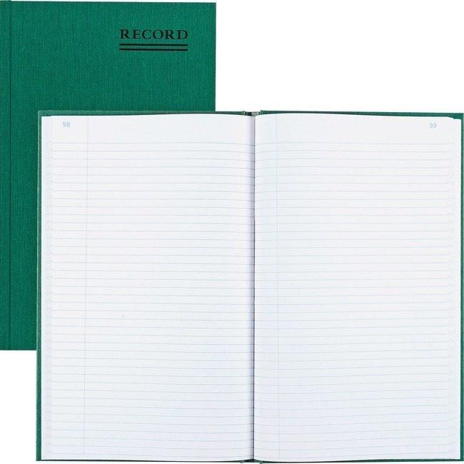 Dominion Blueline, Inc. Schneider Vizz Book Margin 12X7 150PG Green RED56-111