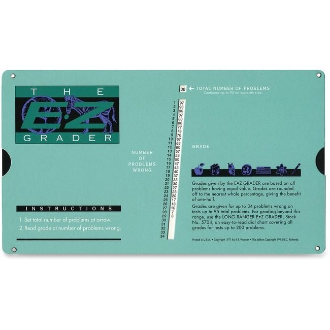 Advantus Corporation Chart E-Z Grader Original AVT5703