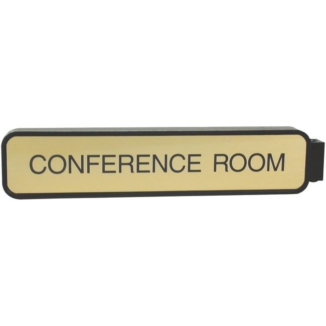 Shachihata / Xstamper Sign Corridor Dblsd 2X10 Black XSTG80