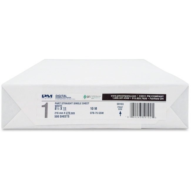 Iconex Paper CARBONLSS 1-PRT White ICX90771005